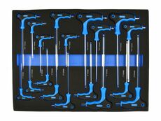 Modul - sada klíčů typu T, Torx, imbus s kuličkou, 13 ks
