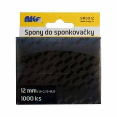 Spony do sponkovačky 12 x 0,75 x 11,2 mm, balení 1000 kusů