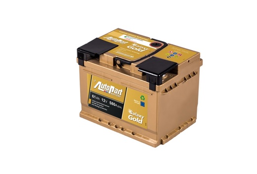 Autobaterie Galaxy Gold 61 Ah 12V, 242x175x175 mm