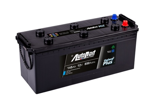 Autobaterie Galaxy Plus Truck 145 Ah 12V, 513x189x217 mm