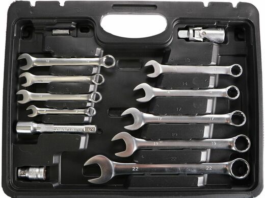 Gola sada 1/2" a 1/4", 6hranné hlavice, 4-32 mm, 82 ks TOOL SET - SIXTOL