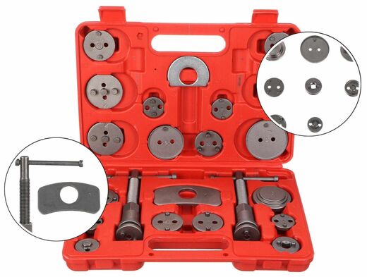 Stlačovák brzdových pístů MECHANIC BRAKE SET 22, sada 22ks SIXTOL