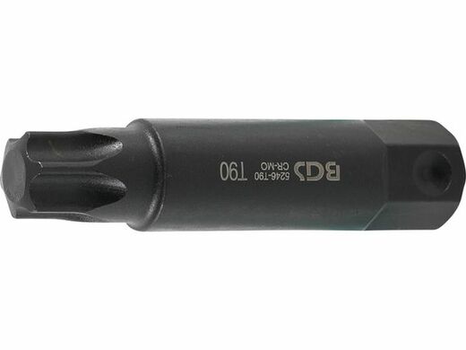 BGS Technic BGS 5246-T90 Bit šestihran 22 mm (pro Torx) T90 x 100 mm, úderový