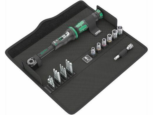 Wera 130110 Momentový klíč Wera Click-Torque A 6 Set 1 s přepínací ráčnou 1/4" (2,5 ÷ 25 N