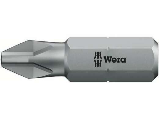 Wera 056500 Šroubovací bit 1/4" Hex PH 0 x 25 mm, typ 851/1 Z PH na křížové šrouby Phillip