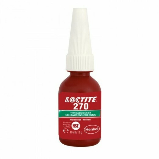 Lepidlo do závitů, vysokopevnostní, 10 ml - Loctite 270