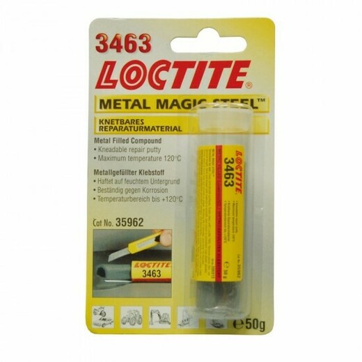 Tekutý kov "Metal magic steel", 50 g - Loctite EA 3463