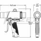 Odsávací a ofukovací pistole, s přepínáním - HAZET 9043N-10